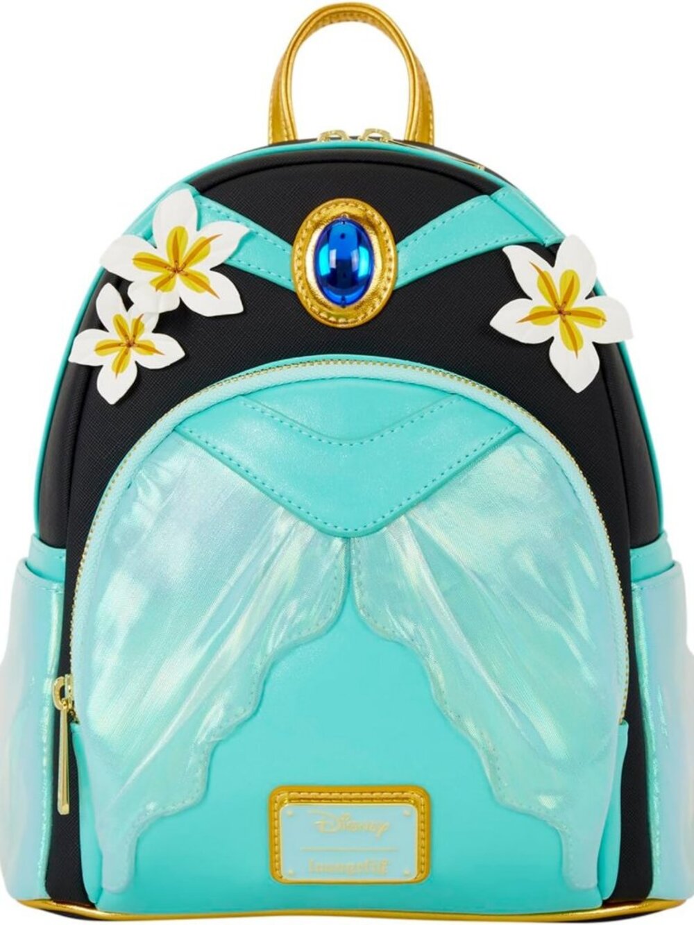 Princess Jasmine Cosplay Mini Backpack with 3D Gem - Disney Collectible Bag